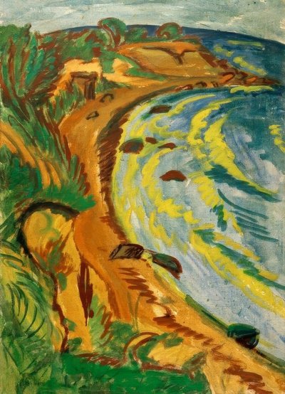 Bay on the Fehmarn Coast by Ernst Ludwig Kirchner